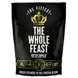 The Fittest Ever Whole Feast – bouteille vanille, shake prêt à préparer après entraînement.