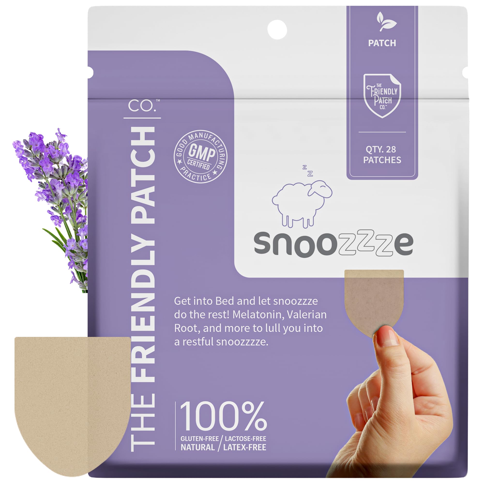 The Friendly Patch CO patch-sommeil-melatonine-7mg favorise un endormissement progressif.