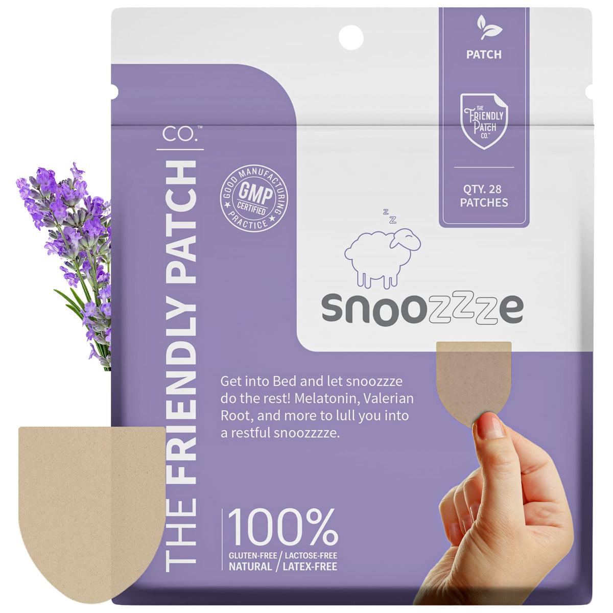 The Friendly Patch CO patch-sommeil-melatonine-7mg favorise un endormissement progressif.