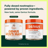 Capsules-concentration: Genius Lion's Mane pour une meilleure concentration.