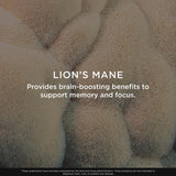 Genius Lion's Mane pour mémoire et attention.