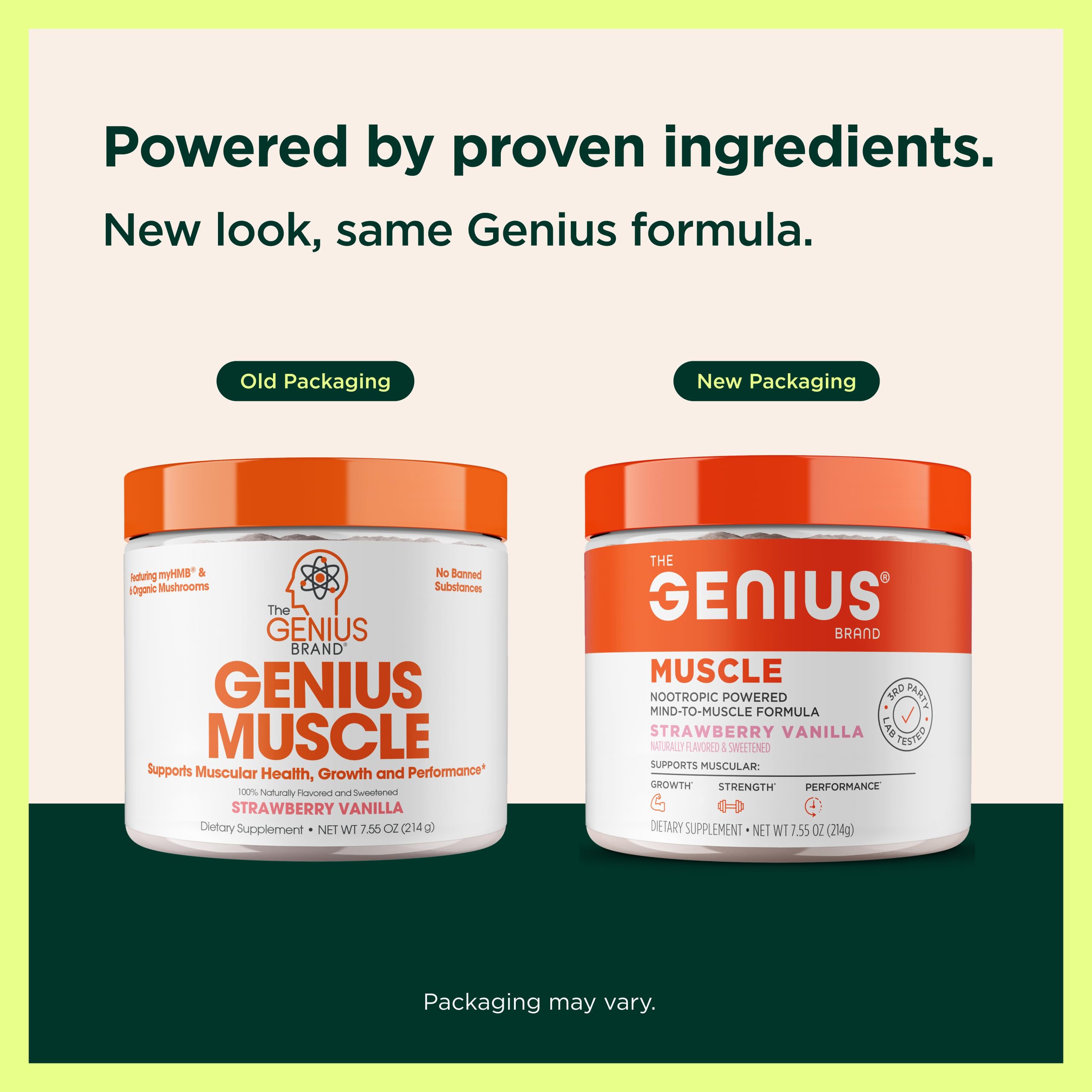 Genius Muscle doseur prêt à mesurer une portion pour l'effort.