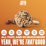 The GFB étiquette végétalienne sans gluten assure équilibre et traçabilité.