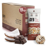 The GFB bouchées chocolat noir coco, énergie gourmande et sans gluten.