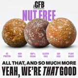 The GFB gâteau d’anniversaire – gros plan, saveur festive et sans gluten.