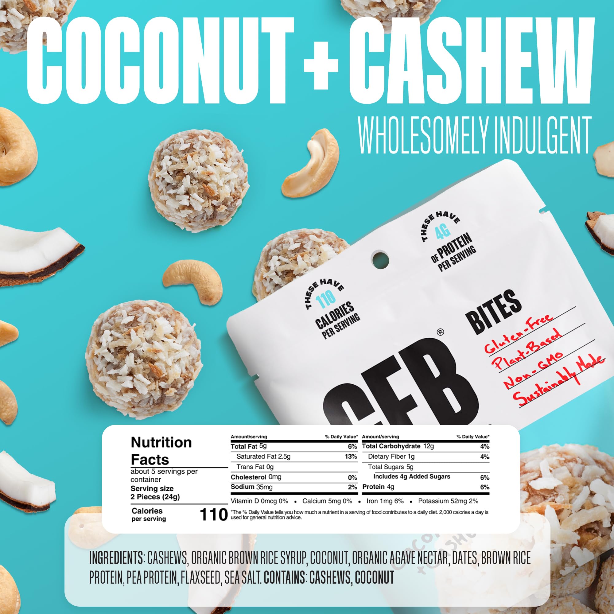 The GFB Boules beurre cacahuète, snack vegan pratique en déplacement.