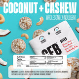 The GFB Boules beurre cacahuète, snack vegan pratique en déplacement.