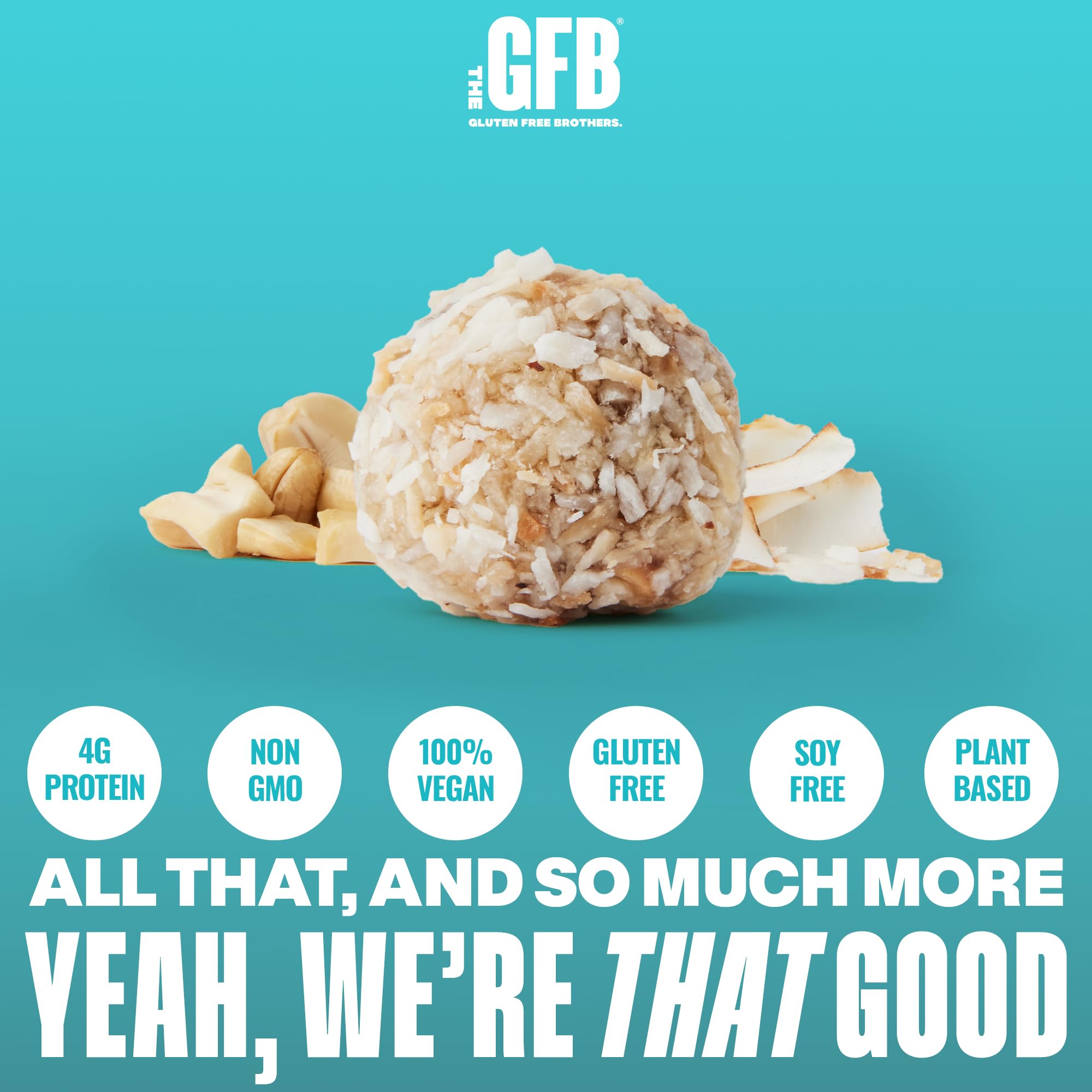 The GFB Boules textures variées, parfaites pour snacking rapide.