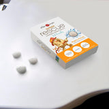 Emballage compact The Ginger People Ginger Rescue, idéal pour le voyage.