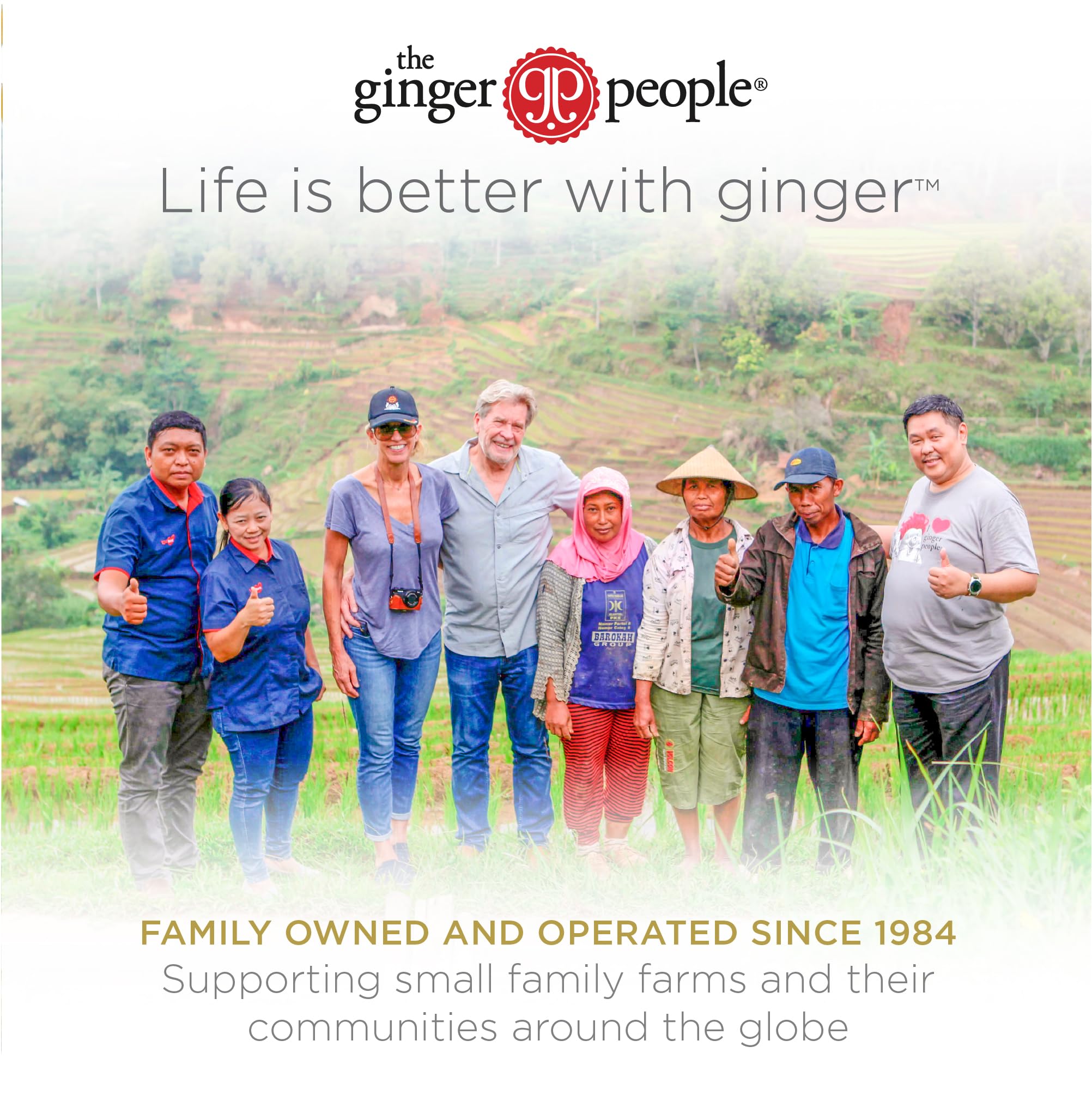The Ginger People Ginger Rescue Lozenges, héritage familial et expertise de gingembre