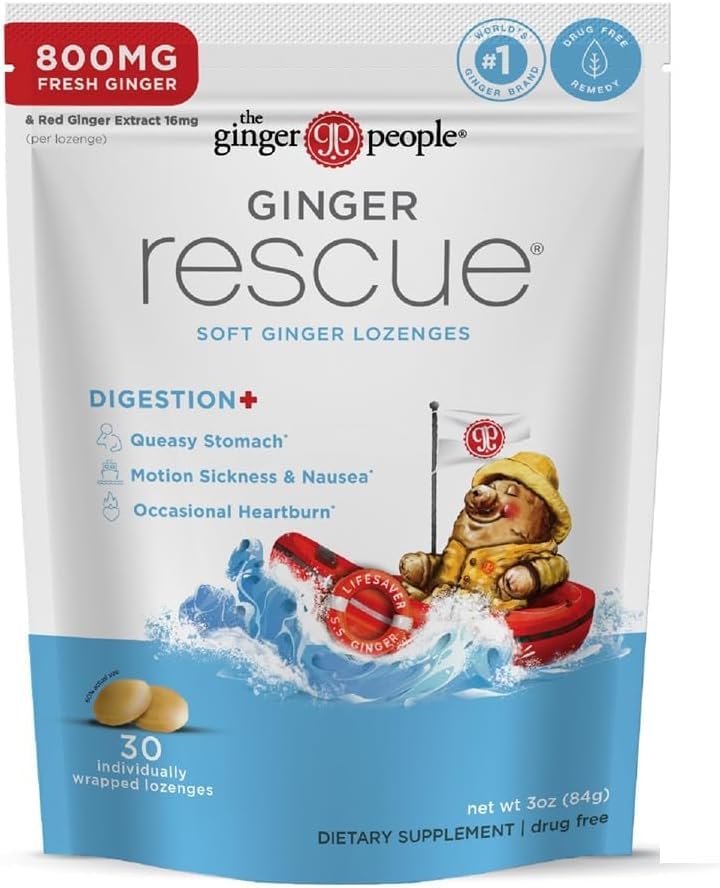 Boîte Ginger Rescue compacte facilitant les voyages et le quotidien