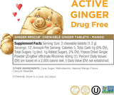 Boîte pratique pour les déplacements, Ginger Rescue mangue, sans effort.