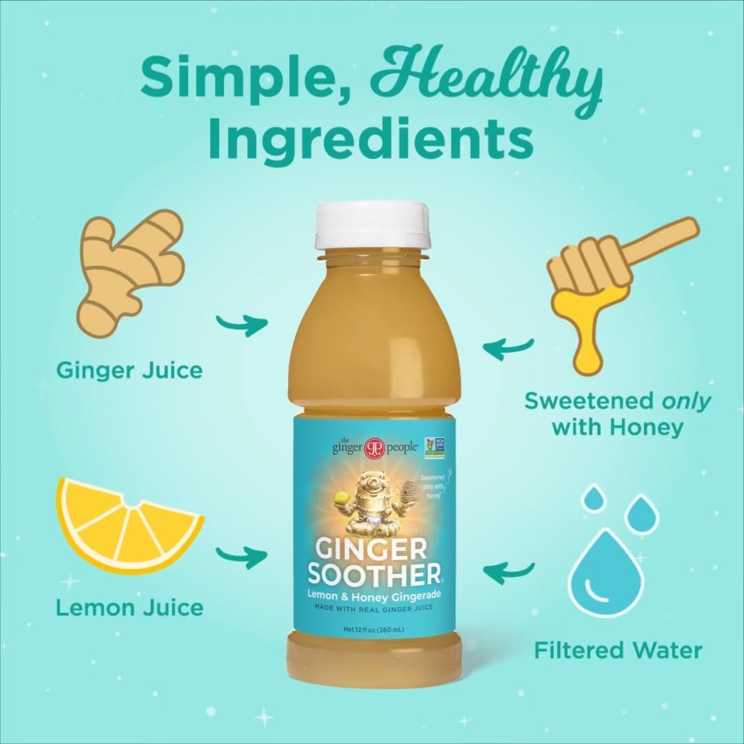 The Ginger People Gingerade – Sans gluten et végane, ingrédients simples et purs.