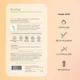 The Good Patch Active Patch cafeine: soutien stimulant au moment cle de l effort