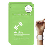 The Good Patch Active Patch sur le poignet, soutien énergétique discret.