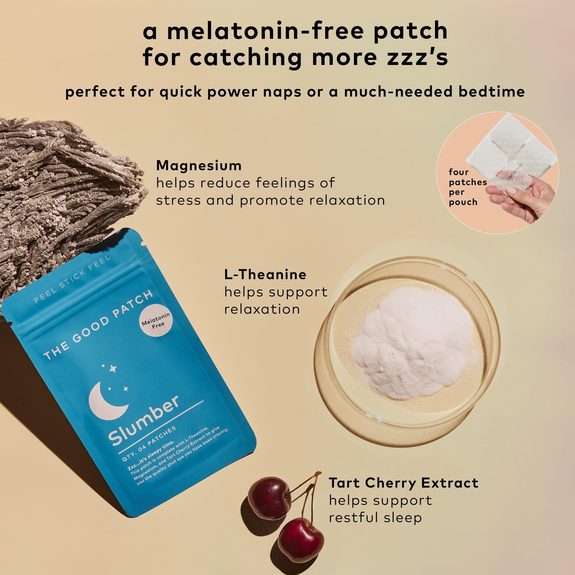 Application facile du patch The Good Patch pour votre routine nocturne