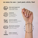 Ingrédients B6 présents dans The Good Patch Desire, pour un soutien subtil.