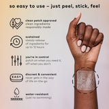 Emballage The Good Patch dans une boîte pratique et prête à l'emploi