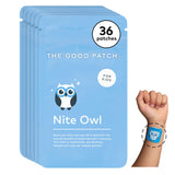 Patch hibou The Good Patch Nite Owl avec six motifs adorables pour le coucher.