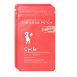 The Good Patch pansement cycle menthol: soulagement ciblé grâce au menthol.