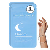 The Good Patch patch sommeil mélatonine sur peau pour soutenir votre cycle nocturne.