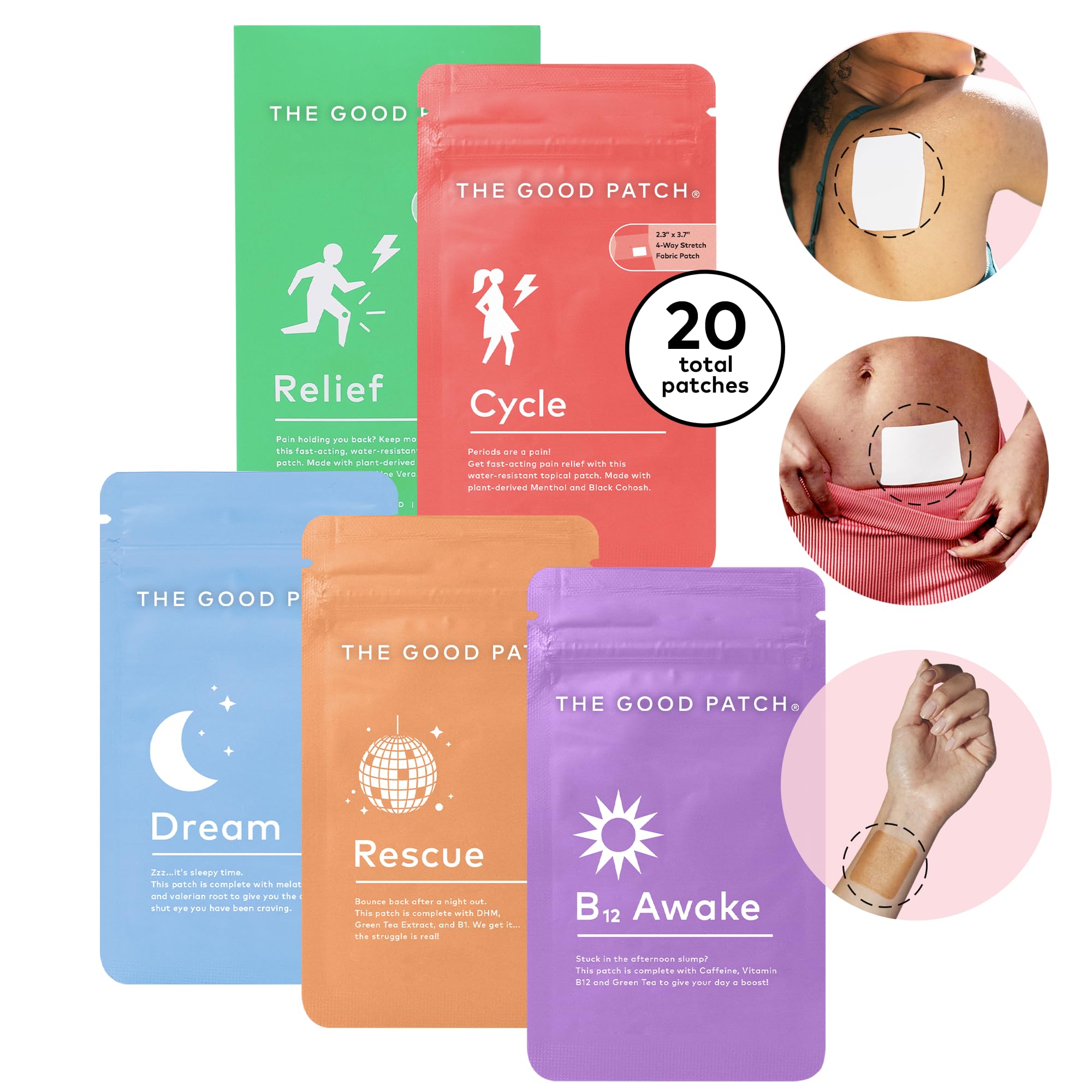 The Good Patch Réveil Sommeil pansement: soutien douce pour la nuit