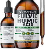 The Healthy Life 4 Me acide fulvique 72 en bouteille, améliore l absorption des nutriments