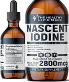 Nascent Iodine THE HEALTHY LIFE 4 ME en bouteille avec absorption ionique potentielle