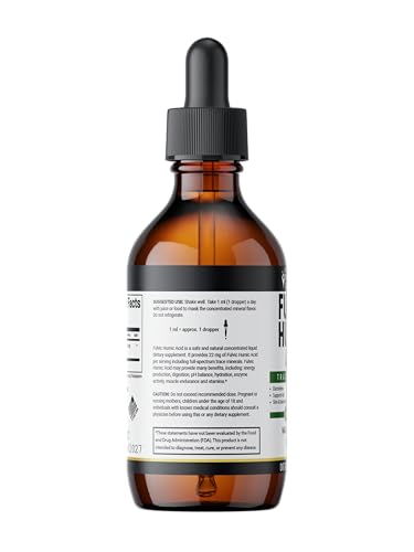 The Healthy Life 4 Me systeme goutte fulvique, dosage precis