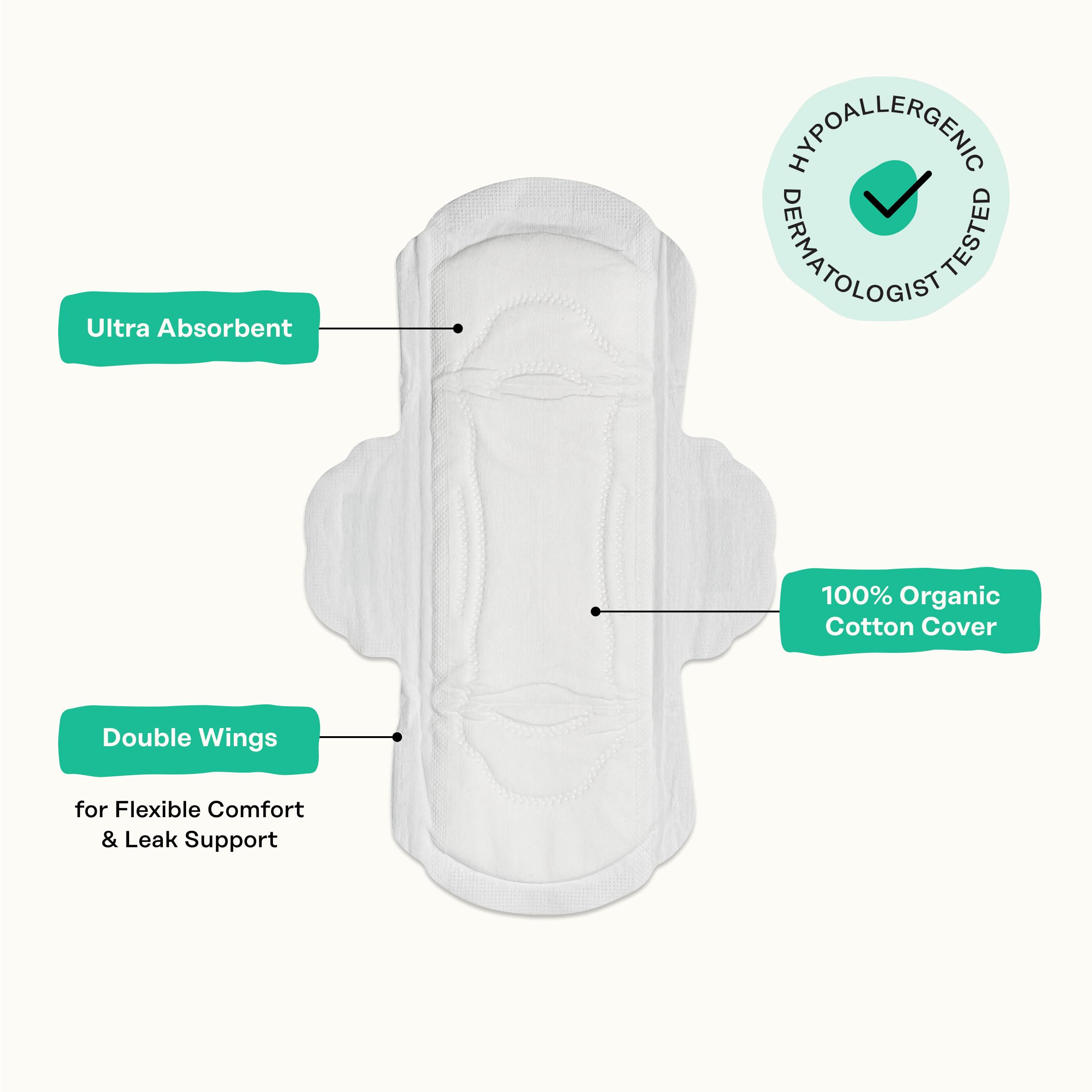 The Honey Pot coton-biologique-ocs-certifie assure douceur et sécurité.