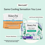 Serviette nocturne à absorption élevée pour flux important par The Honey Pot Company