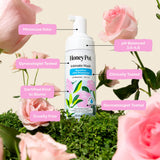 The Honey Pot Company formule sans parabènes et sans sulfates pour une routine légère.