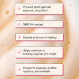 The Honey Pot - Guide utilisation rinçage simple, soin intime rapide et pratique.