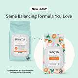 The Honey Pot lingettes prébiotiques – texture soyeuse pour une sensation agréable.