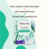 The Honey Pot Compagnie - noyau absorbant en pulpe de bois avec ailes pour fuite maîtrisée