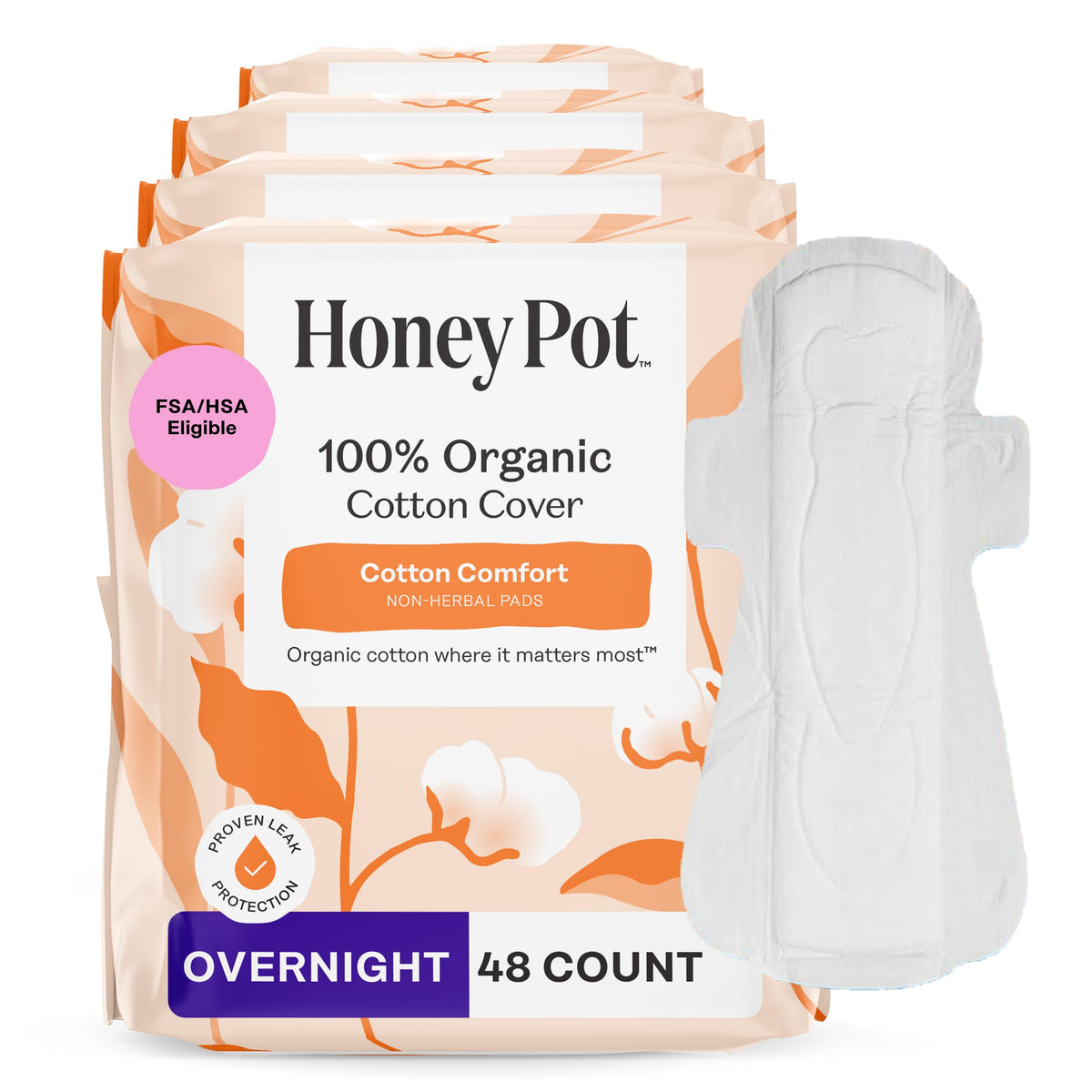 The Honey Pot nuit sans herbes avec ailes: protection nocturne fiable