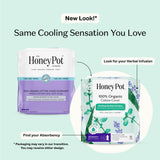 The Honey Pot Compagnie - serviette nocturne coton bio avec ailes et noyau absorbant