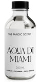 THE MAGIC SCENT Aqua di Miami, bouteille 250 ml pour une ambiance élégante et rafraîchissante.