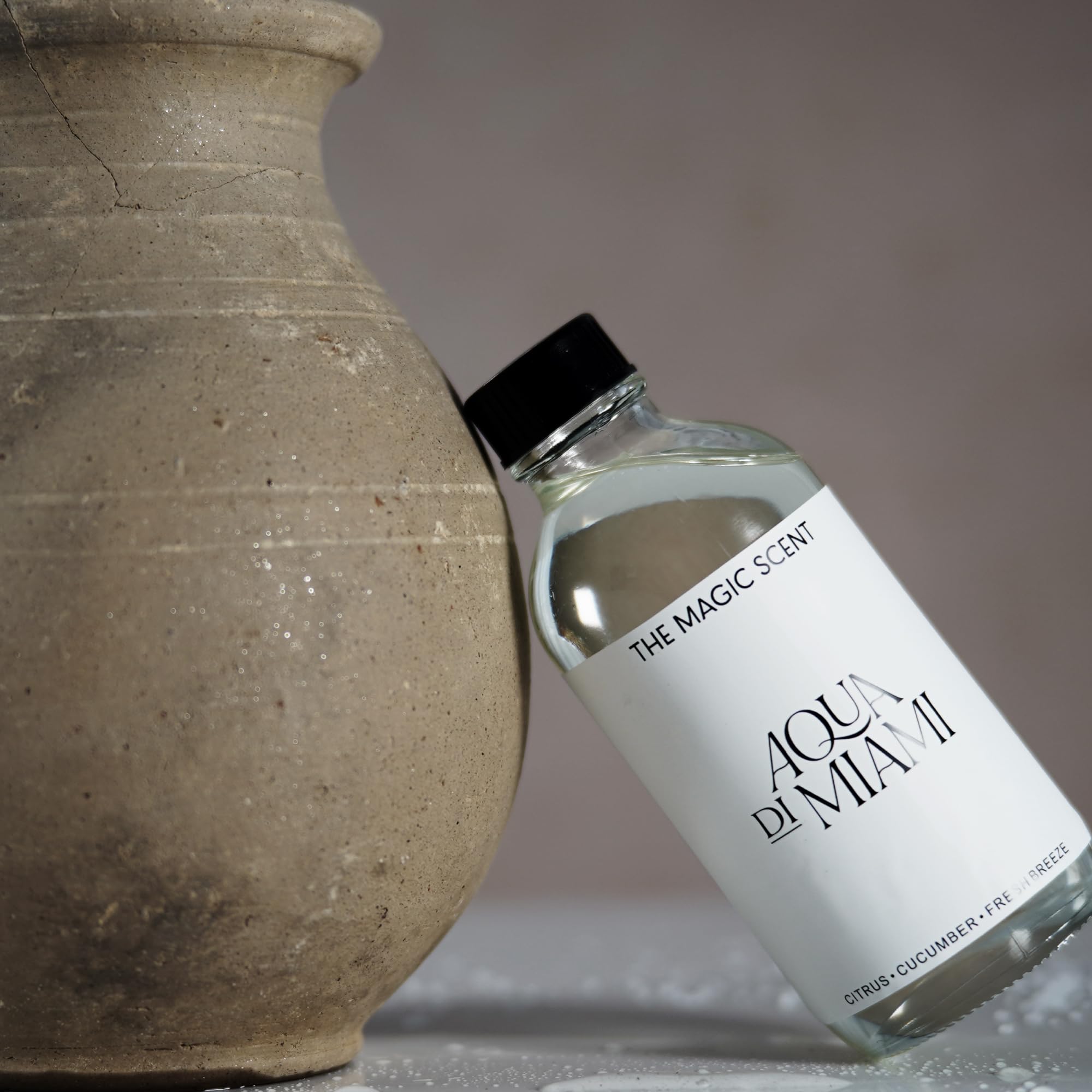 THE MAGIC SCENT Aqua di Miami, emballage luxe idéal pour cadeau d intérieur.