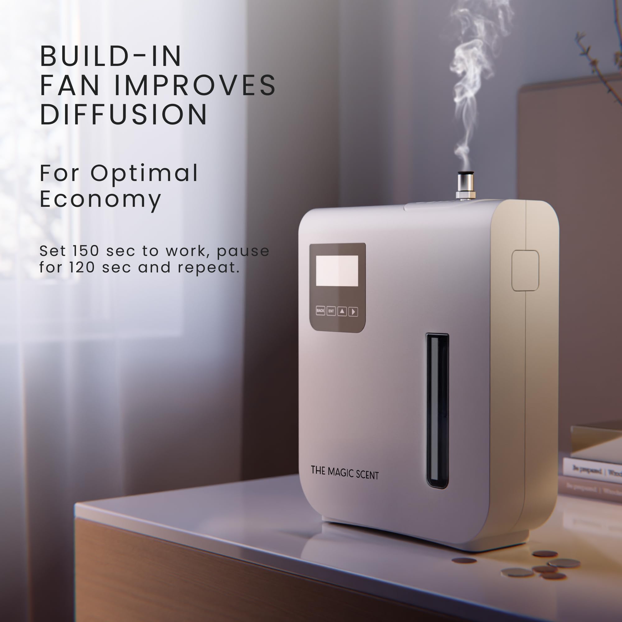 The Magic Scent connecté HVAC, diffusion homogène dans tout l’espace