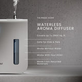 The Magic Scent sans eau, diffusion propre et sans résidu