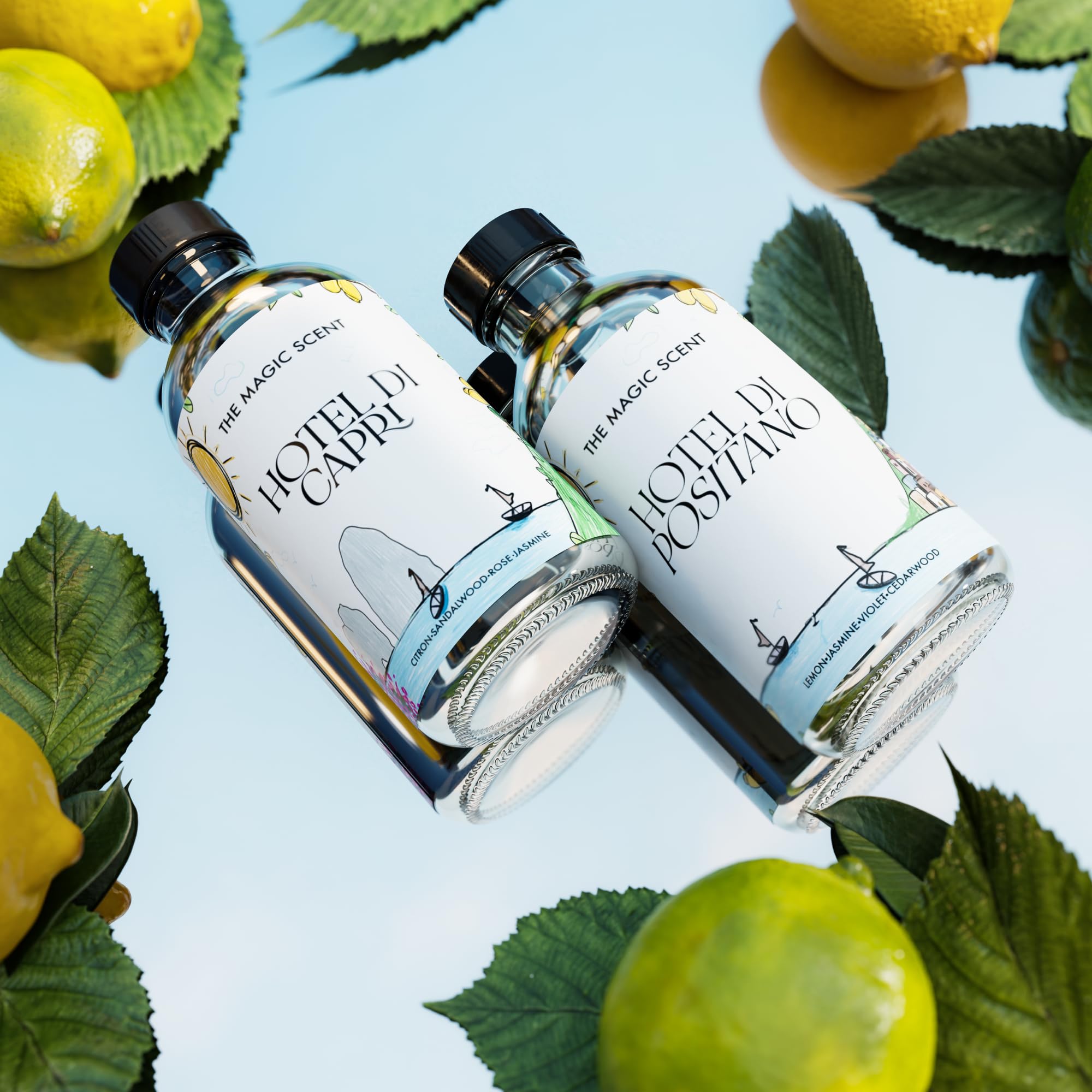 The Magic Scent Hotel Di Positano — diffuseur ultrasonique pour diffusion uniforme.