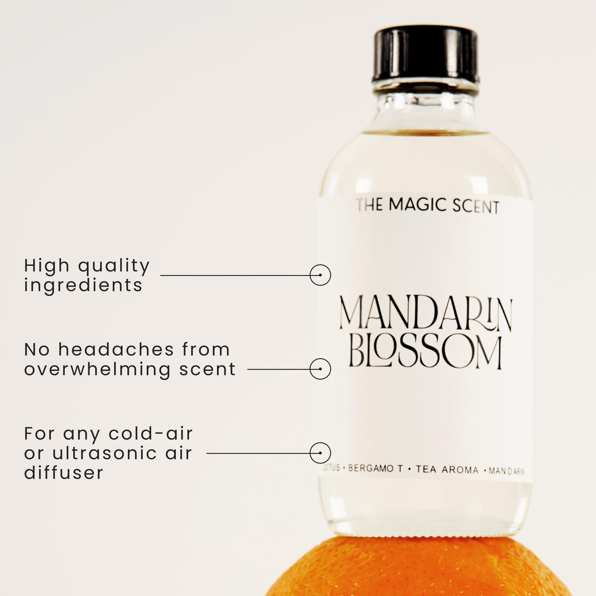 The Magic Scent Mandarin Blossom – ambiance luxueuse qui transforme une pièce ordinaire.