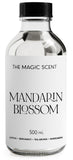 The Magic Scent Mandarin Blossom – bouteille 500 ml, diffusion soutenue pour salon lumineux.