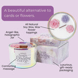 THE MINDFUL COLLECTIVE Bougie aromathérapie apaisante: parfum discret qui apaise l'esprit.