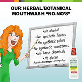 Emballage The Natural Dentist – rinçage gencives menthe