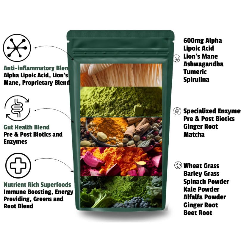 Poudre chocolat The Nerve Brand, mélange gourmand à ajouter dans un smoothie.