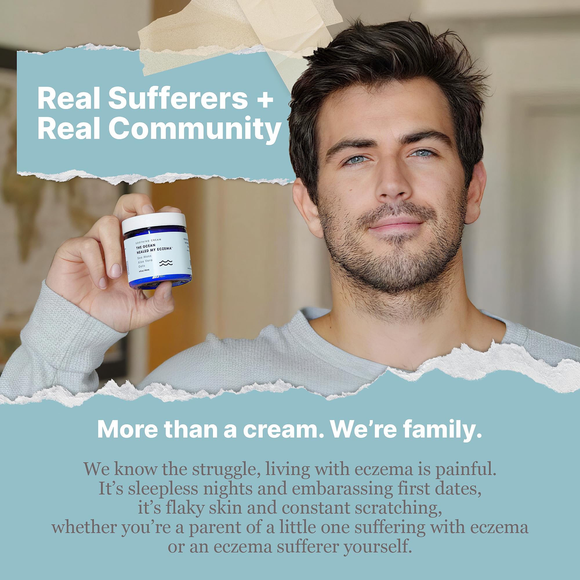 The Ocean Healed My Eczema – Cruauté envers les animaux exclue et production éthique.