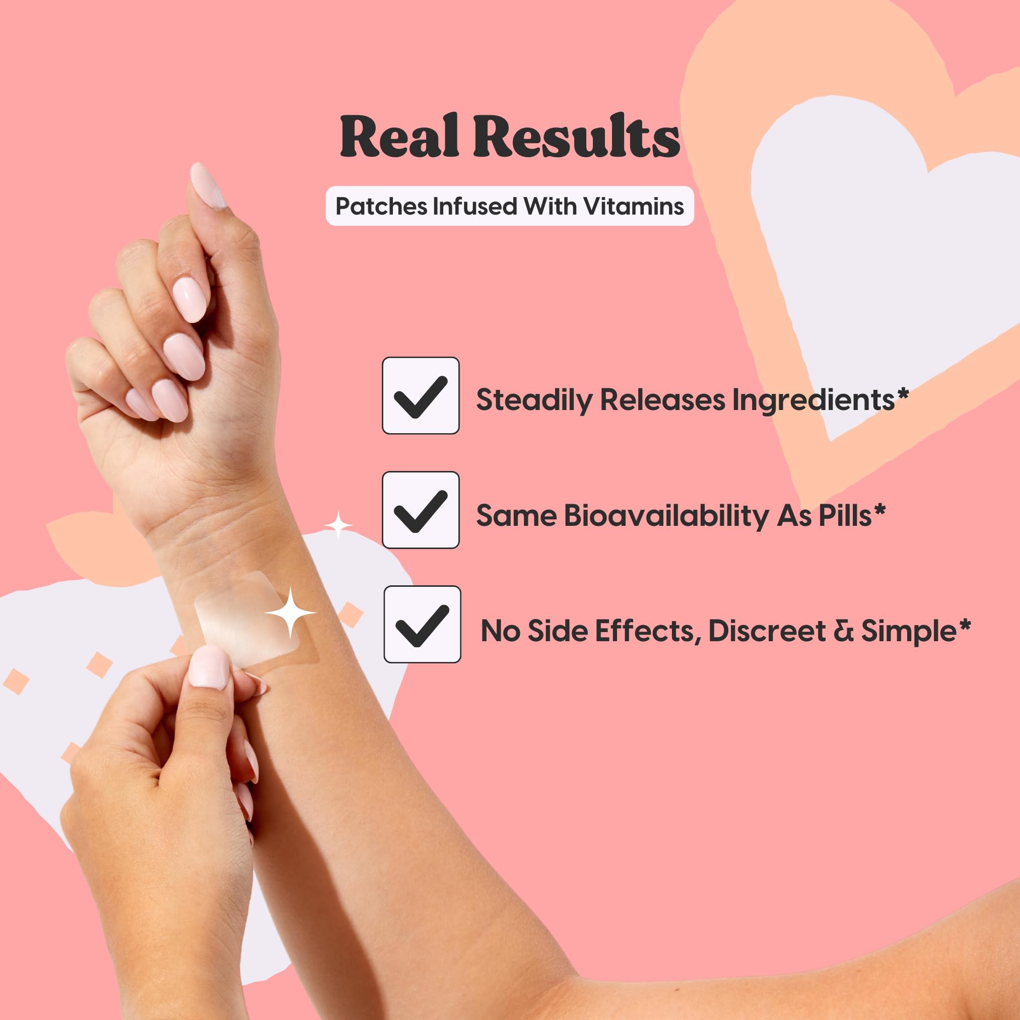 The Patch Brand Libido Patch, absorption continue et efficace sur la peau.