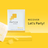 The Patch Remedy Recover Patch applique sur peau, patch discret et confortable.